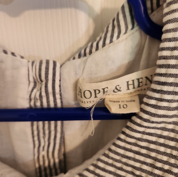 Hope and Henry Seersucker Dress - Picture 4 of 5